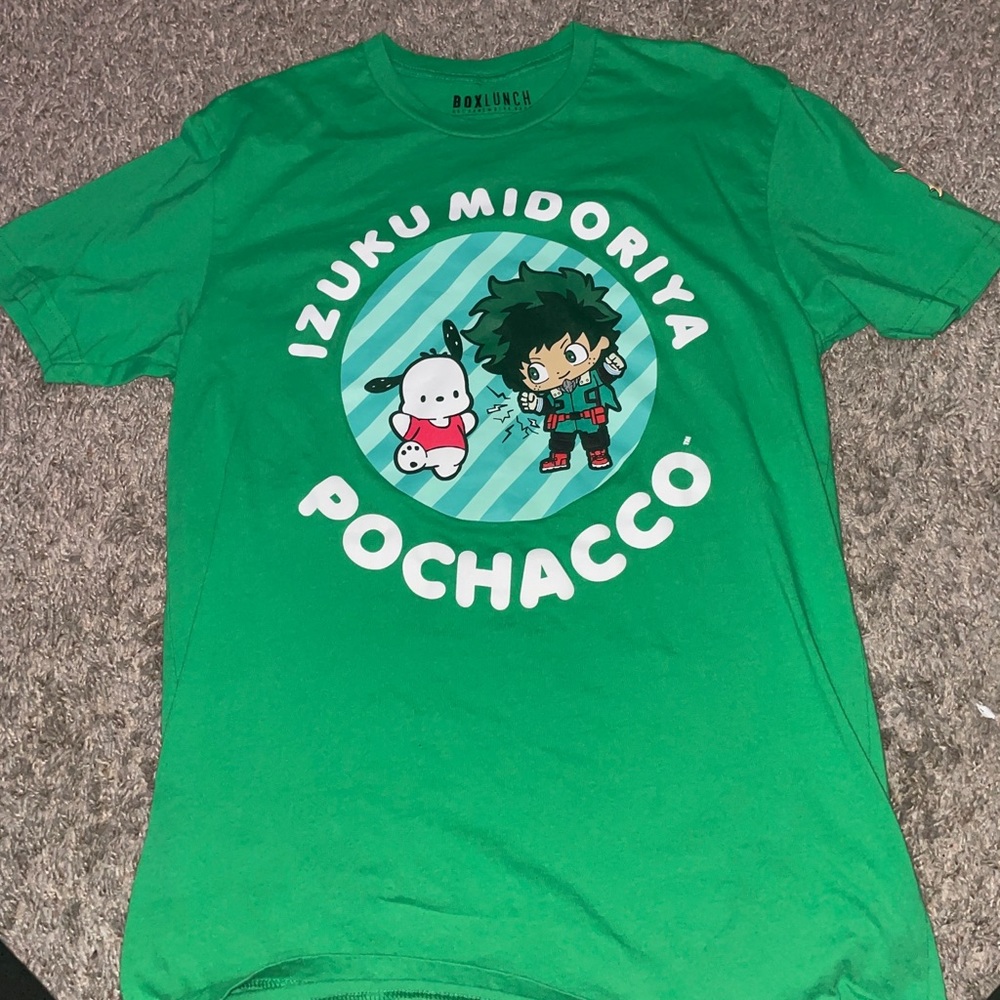 Box lunch rare shirt M - my hero acadamia x hello kitty